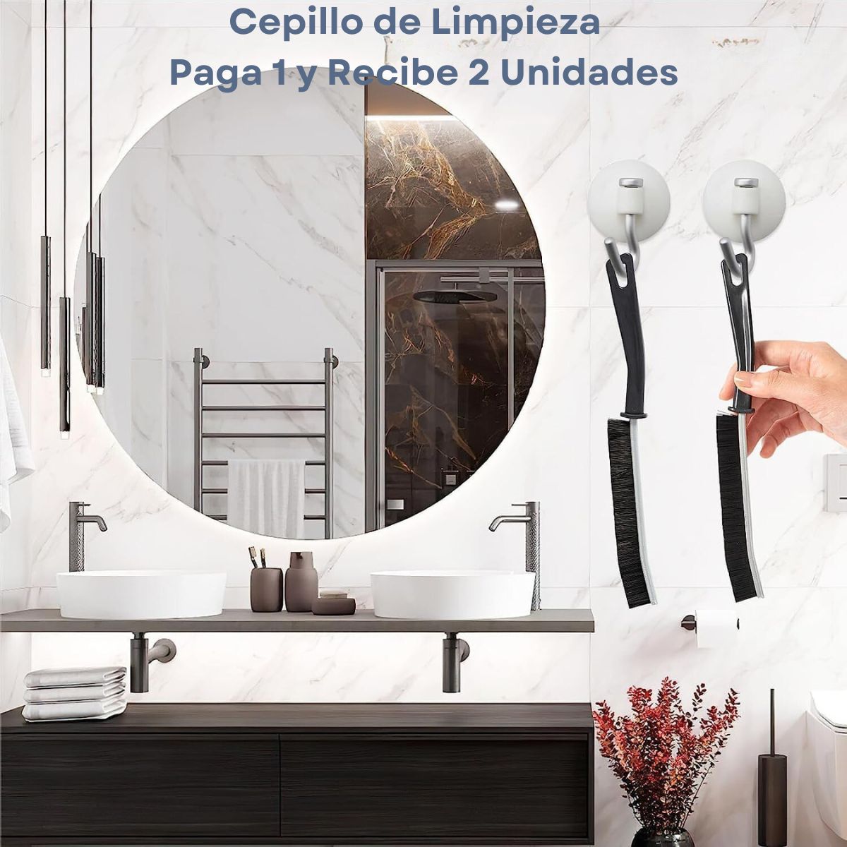 MaxClean™ - Cepillos De Limpieza - Paga 1 y Recibe 2 Unidades