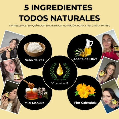 EVIL GOODS® - Bálsamo de Miel y sebo Anti-Envejecimiento 👉🔥RESULTADOS EN 10 DÍAS 💃