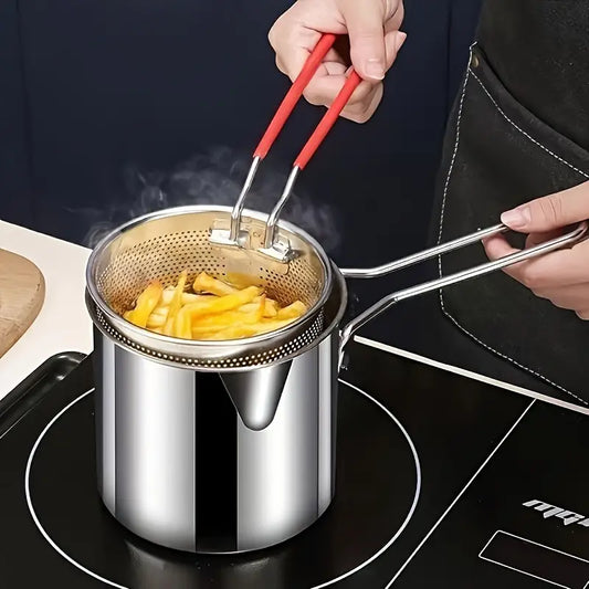 Freidora Para Papas Profesional De Acero Inoxidable