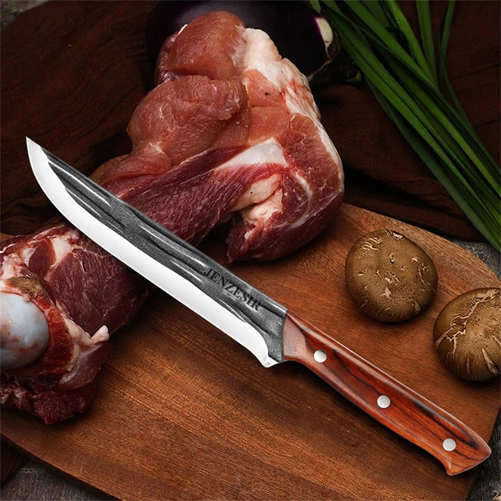 Cuchillo de Carnicero Serbio Forjado a Mano:  Lo que todo cocinero debe tener🔪👨‍🍳