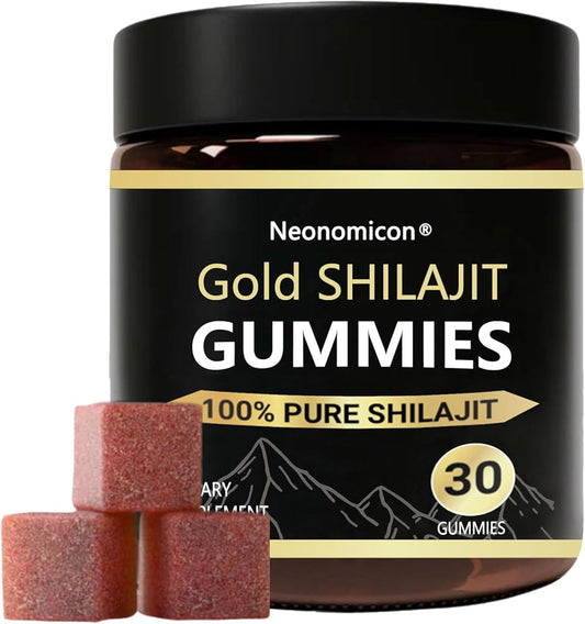 ShilajitGold – Gomitas de Shilajit Puro del Himalaya para Energía y Vitalidad