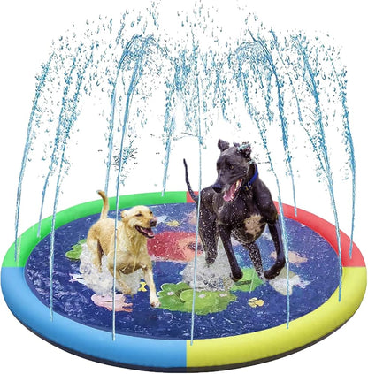 Plash Oasis™ - 🎁Alfombrilla Roseadora para Mascotas y Niños ⛱️☀️