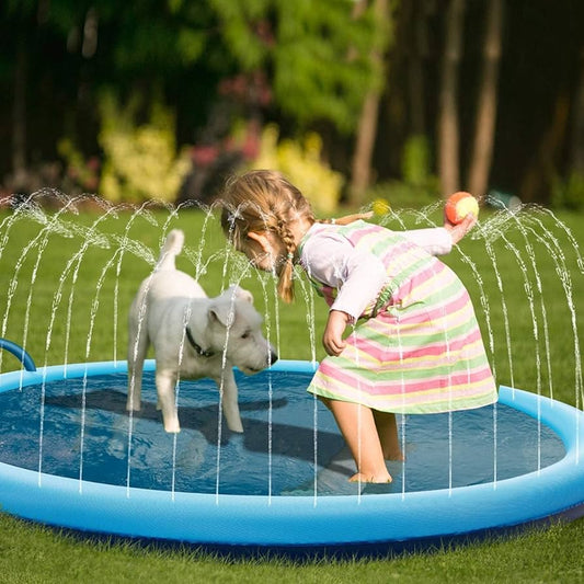 Plash Oasis™ - 🎁Alfombrilla Roseadora para Mascotas y Niños ⛱️☀️