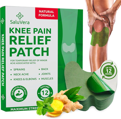 KneeRelief™️ - PARCHES  ADHESIVOS TERAPÉUTICOS PARA EL ALIVIO DE RODILLAS Y ARTICULACIONES  - 🔥OFERTA EXCLUSIVA: PAGA  1 y LLEVA 2 CAJAS.🎁🤯