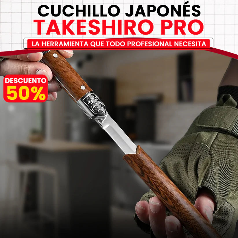 Cuchillo Japones 🇯🇵 Takeshiro Pro🔪🧑‍🍳