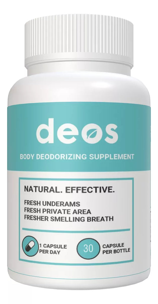Deos Original Suplemento 60 Cáp💪Control de Olores Corporales🤢👉OFERTA ESPECIAL 🎁