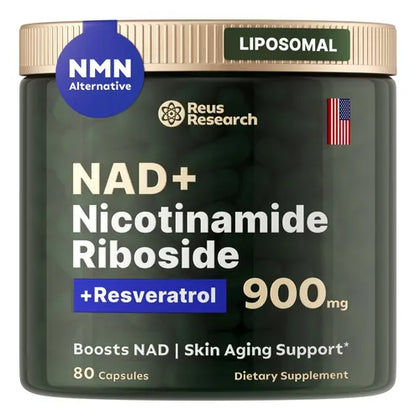 NAD CON RESVERATROL - REJUVENECEDOR CELULAR 🩺OFERTA ESPECIAL 🎁