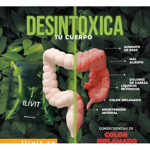 OFERTA 2X1 TÉ DEPURADOR NATURAL ILIVIT PARA LIMPIEZA INTESTINAL 💯