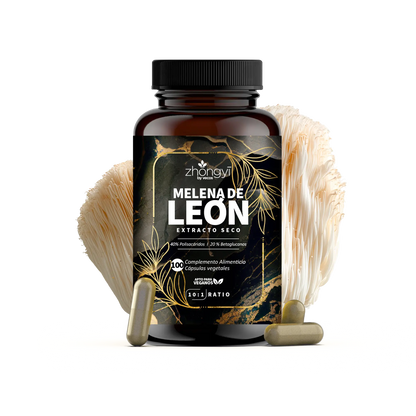 Melena de León, siente la Energía y Vitalidad (60 cápsulas)