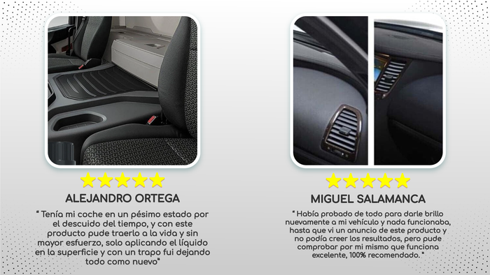 RESTAURADOR DE AUTO - OFERTA 2X1 SOLO POR ESTA SEMANA