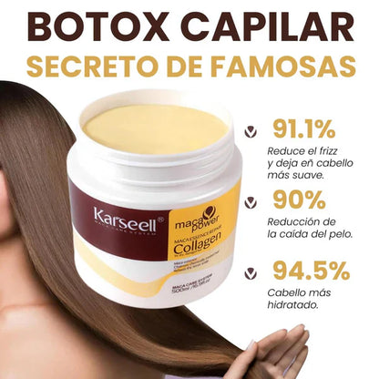 PROMOCIÓN 2 X 1 🫨Crema Capilar Karseell Collagen Hair Mask 🤯RESULTADOS EN 10 MINUTOS