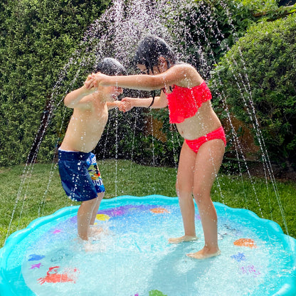 Plash Oasis™ - 🎁Alfombrilla Roseadora para Mascotas y Niños ⛱️☀️