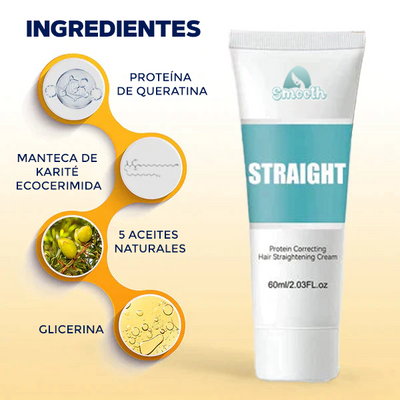 OFERTA DE PROMOCIÓN 2X1 ⛱️🔥CREMA DE KERATINA - SMOOTH®
